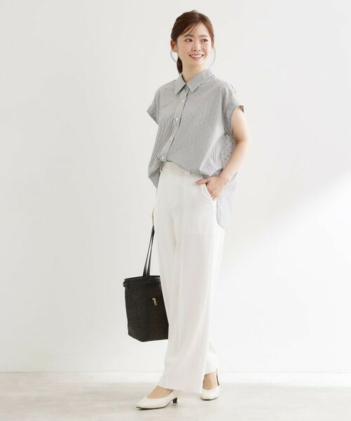 Reflect / リフレクト シャツ・ブラウス | フレンチスリーブシャツブラウス | 詳細3