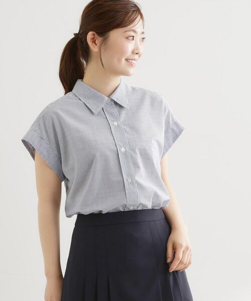 Reflect / リフレクト シャツ・ブラウス | フレンチスリーブシャツブラウス | 詳細5