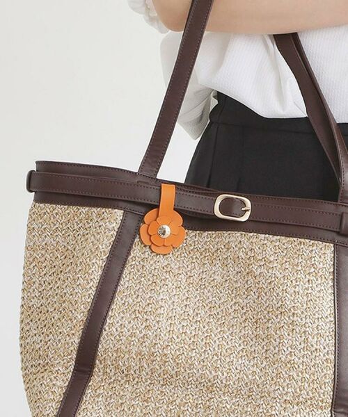 Reflect / リフレクト キーホルダー・ストラップ | 【Vice Versa】フラワーチャーム（オレンジ(067)）