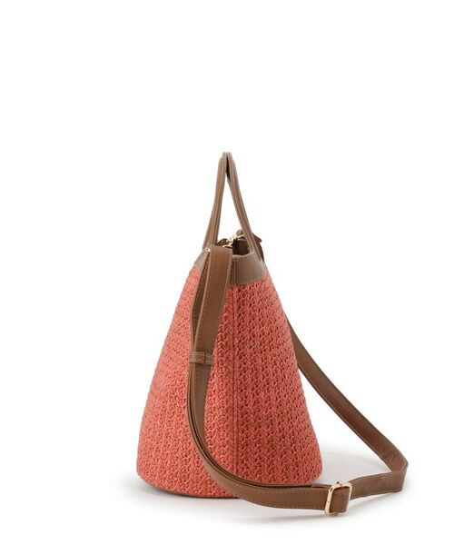 Reflect / リフレクト ショルダーバッグ | 【ショルダー付き】雑材風バッグ | 詳細14