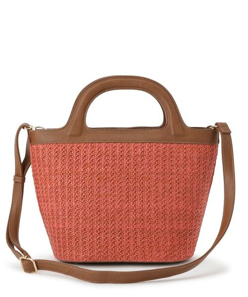 Reflect / リフレクト ショルダーバッグ | 【ショルダー付き】雑材風バッグ | 詳細15