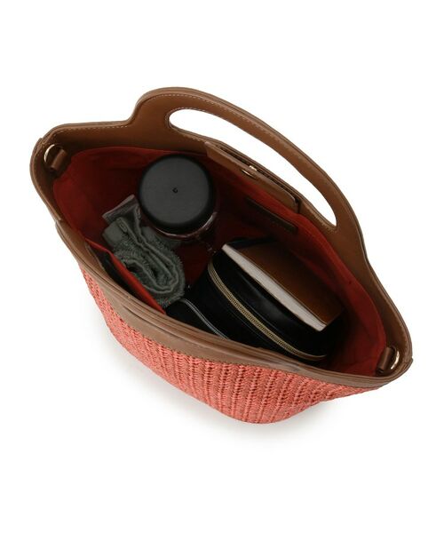 Reflect / リフレクト ショルダーバッグ | 【ショルダー付き】雑材風バッグ | 詳細17