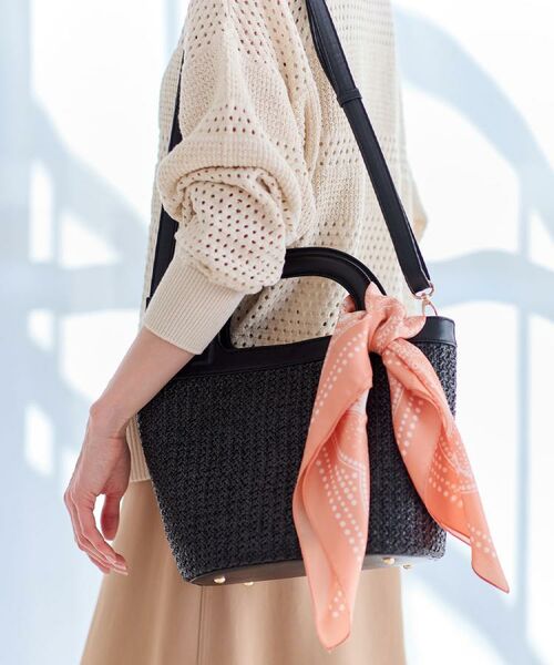 Reflect / リフレクト ショルダーバッグ | 【ショルダー付き】雑材風バッグ | 詳細22
