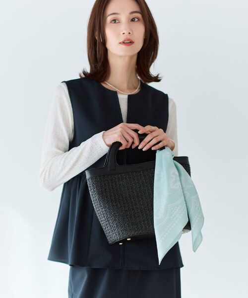 Reflect / リフレクト ショルダーバッグ | 【ショルダー付き】雑材風バッグ | 詳細7