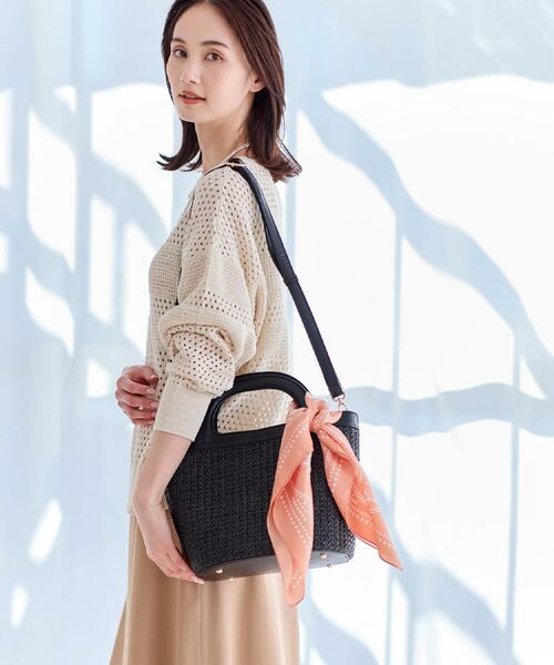 Reflect / リフレクト ショルダーバッグ | 【ショルダー付き】雑材風バッグ | 詳細8