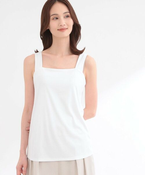 Reflect / リフレクト キャミソール・チューブトップ | カットソータンクトップ（アイボリー(004)）