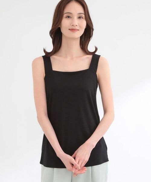 Reflect / リフレクト キャミソール・チューブトップ | カットソータンクトップ（ブラック(019)）