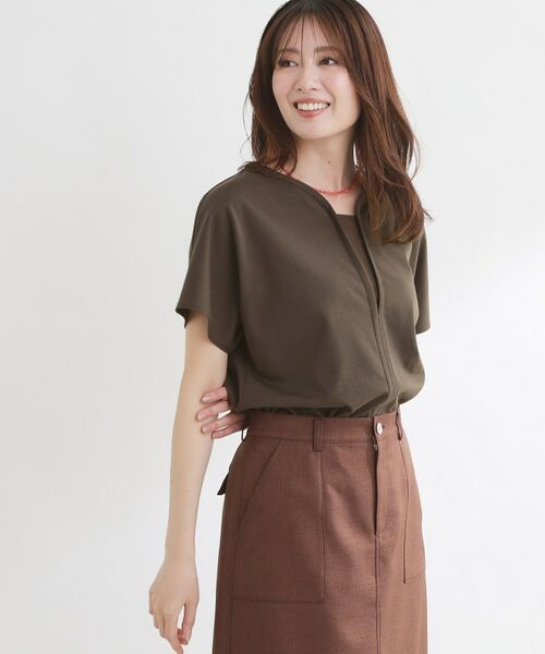 Reflect / リフレクト カットソー | 【UVカット/接触冷感/吸水速乾】フレアスリーブプルオーバージャージ | 詳細11