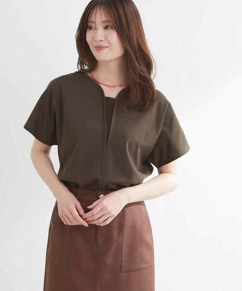 Reflect / リフレクト カットソー | 【UVカット/接触冷感/吸水速乾】フレアスリーブプルオーバージャージ | 詳細12