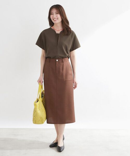 Reflect / リフレクト カットソー | 【UVカット/接触冷感/吸水速乾】フレアスリーブプルオーバージャージ | 詳細13