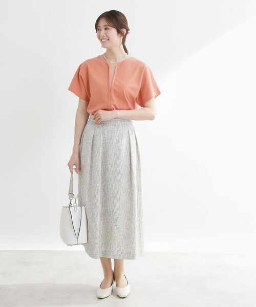 Reflect / リフレクト カットソー | 【UVカット/接触冷感/吸水速乾】フレアスリーブプルオーバージャージ | 詳細17