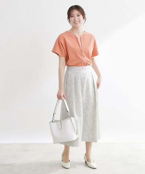 Reflect / リフレクト カットソー | 【UVカット/接触冷感/吸水速乾】フレアスリーブプルオーバージャージ | 詳細18