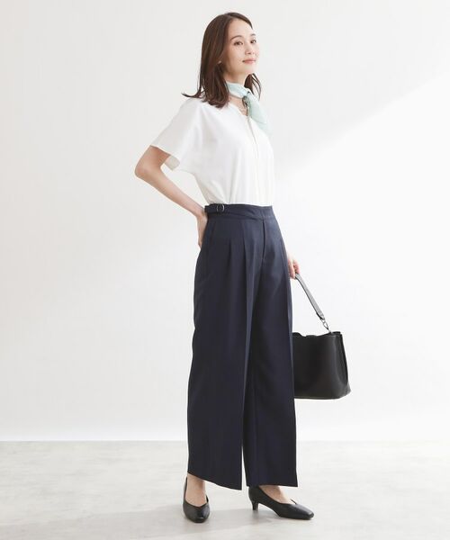 Reflect / リフレクト カットソー | 【UVカット/接触冷感/吸水速乾】フレアスリーブプルオーバージャージ | 詳細4