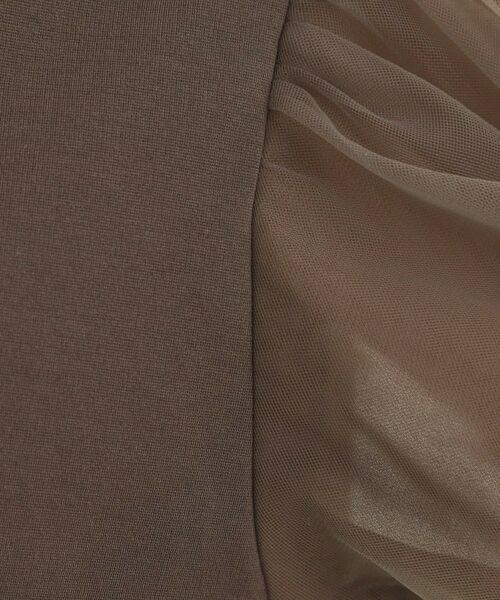 Reflect / リフレクト カットソー | チュールスリーブデザインプルオーバー | 詳細11