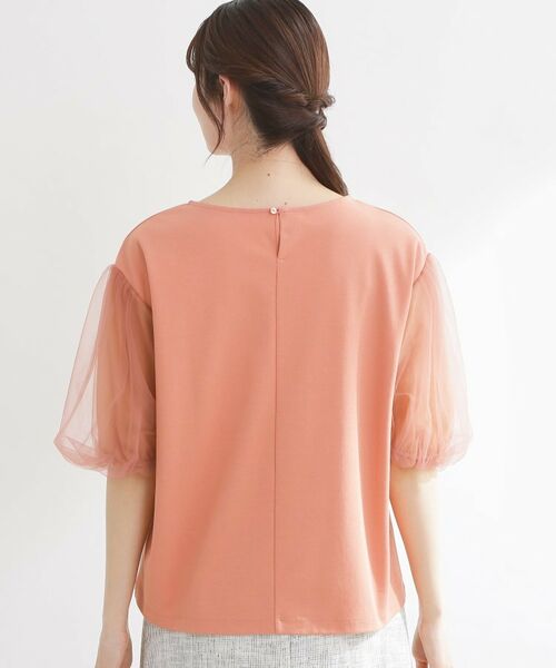 Reflect / リフレクト カットソー | チュールスリーブデザインプルオーバー | 詳細23