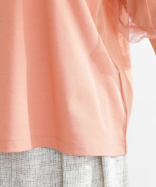 Reflect / リフレクト カットソー | チュールスリーブデザインプルオーバー | 詳細27