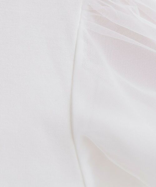 Reflect / リフレクト カットソー | チュールスリーブデザインプルオーバー | 詳細7