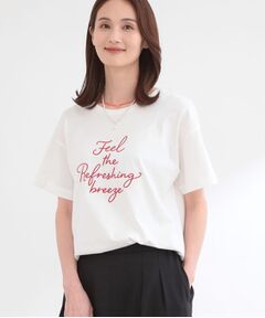 Reflect / リフレクト Tシャツ | 【接触冷感】ラインアート刺繍Tシャツ