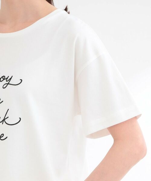 Reflect / リフレクト Tシャツ | 【接触冷感】ラインアート刺繍Tシャツ | 詳細18