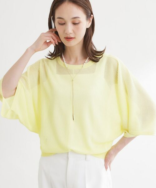 Reflect / リフレクト ニット・セーター | 【前後2WAY】リラクシーニットトップス | 詳細2