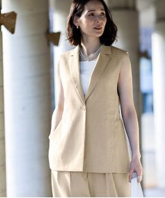 Reflect / リフレクト ベスト | 【セットアップ可】リネンライクジレ