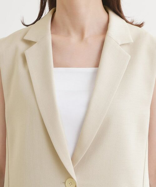 Reflect / リフレクト ベスト | 【セットアップ可】リネンライクジレ | 詳細15