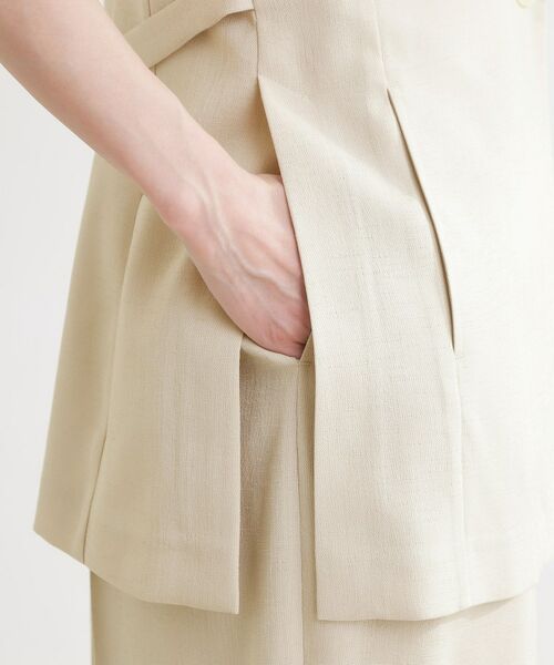 Reflect / リフレクト ベスト | 【セットアップ可】リネンライクジレ | 詳細18