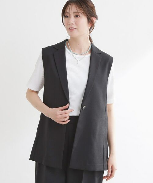 Reflect / リフレクト ベスト | 【セットアップ可】リネンライクジレ | 詳細2
