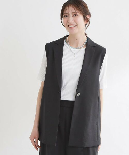 Reflect / リフレクト ベスト | 【セットアップ可】リネンライクジレ | 詳細3