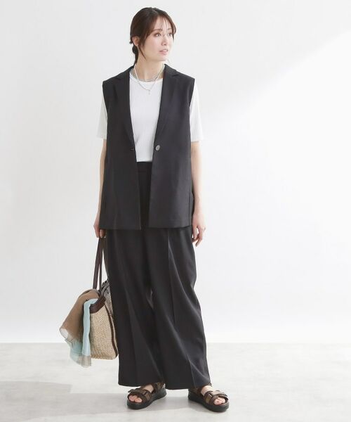 Reflect / リフレクト ベスト | 【セットアップ可】リネンライクジレ | 詳細4