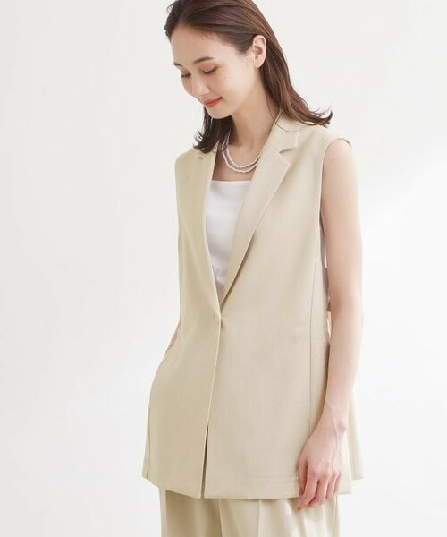 Reflect / リフレクト ベスト | 【セットアップ可】リネンライクジレ | 詳細6