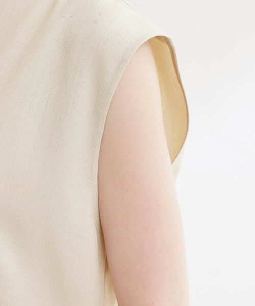 Reflect / リフレクト ベスト | 【セットアップ可】リネンライクプルオーバージレ | 詳細16