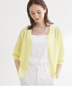 Reflect / リフレクト カーディガン・ボレロ | Vネックニットカーディガン