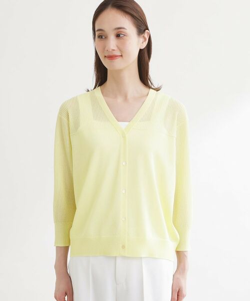 Reflect / リフレクト カーディガン・ボレロ | Vネックニットカーディガン | 詳細21