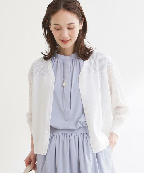 Reflect / リフレクト カーディガン・ボレロ | Vネックニットカーディガン | 詳細5