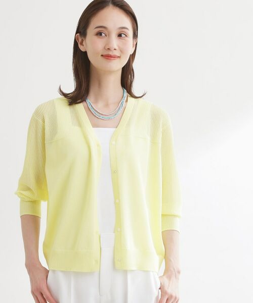 Reflect / リフレクト カーディガン・ボレロ | Vネックニットカーディガン | 詳細8