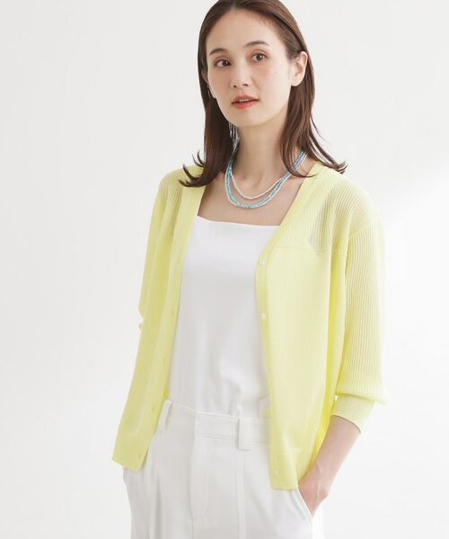 Reflect / リフレクト カーディガン・ボレロ | Vネックニットカーディガン | 詳細9