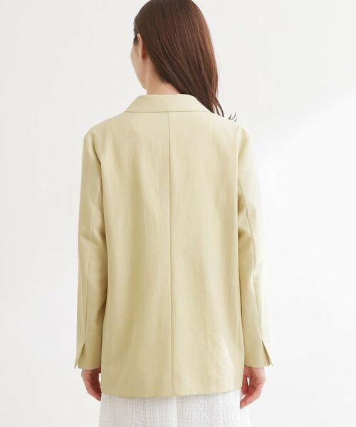 Reflect / リフレクト テーラードジャケット | コットンリネンテーラードジャケット | 詳細11