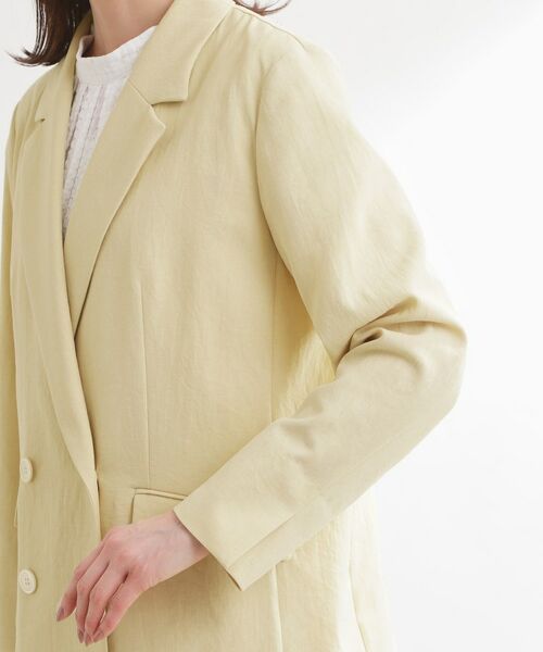Reflect / リフレクト テーラードジャケット | コットンリネンテーラードジャケット | 詳細13