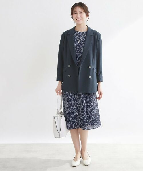 Reflect / リフレクト テーラードジャケット | コットンリネンテーラードジャケット | 詳細7