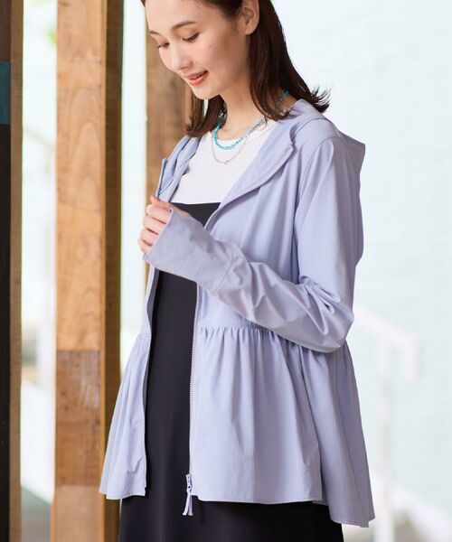 Reflect / リフレクト レザーブルゾン・ジャケット | 【UVカット／接触冷感】ラッシュガードパーカー | 詳細1