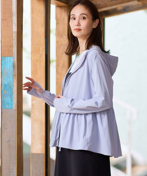 Reflect / リフレクト レザーブルゾン・ジャケット | 【UVカット／接触冷感】ラッシュガードパーカー | 詳細2