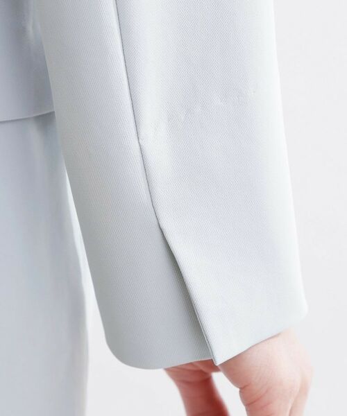 Reflect / リフレクト テーラードジャケット | 【UVカット／接触冷感／セットアップ可】ノーカラージャケット | 詳細18