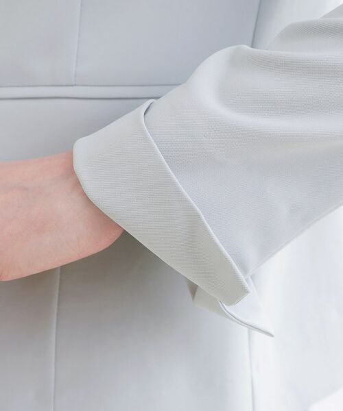 Reflect / リフレクト テーラードジャケット | 【UVカット／接触冷感／セットアップ可】ノーカラージャケット | 詳細19