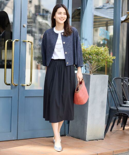 Reflect / リフレクト ノーカラージャケット | ツイードノーカラージャケット | 詳細19