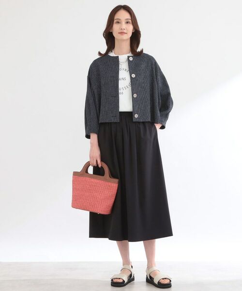 Reflect / リフレクト ノーカラージャケット | ツイードノーカラージャケット | 詳細9