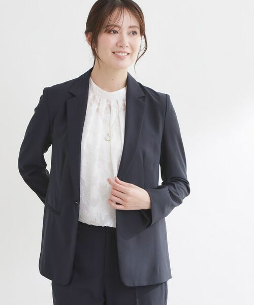 Reflect / リフレクト テーラードジャケット | 【UVカット／接触冷感／セットアップ可】テーラードジャケット | 詳細5