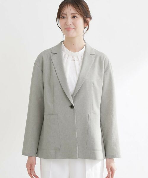 Reflect / リフレクト テーラードジャケット | ドロップショルダーテーラードジャケット | 詳細16