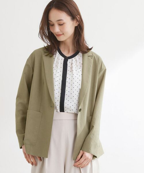 Reflect / リフレクト テーラードジャケット | ドロップショルダーテーラードジャケット | 詳細3