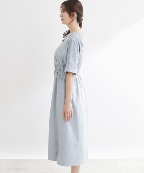 Reflect / リフレクト ロング・マキシ丈ワンピース | 【UVカット／接触冷感】ドルマンスリーブジャージワンピース | 詳細11